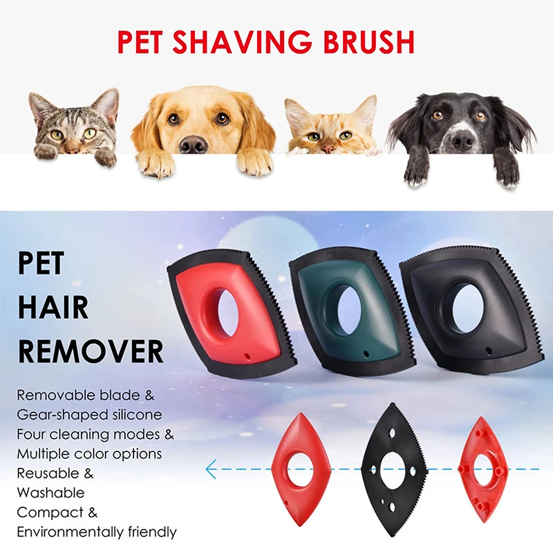 4 Modes Pet Hair Remover Comb  - Detailing Brush Set ulasan dan harga